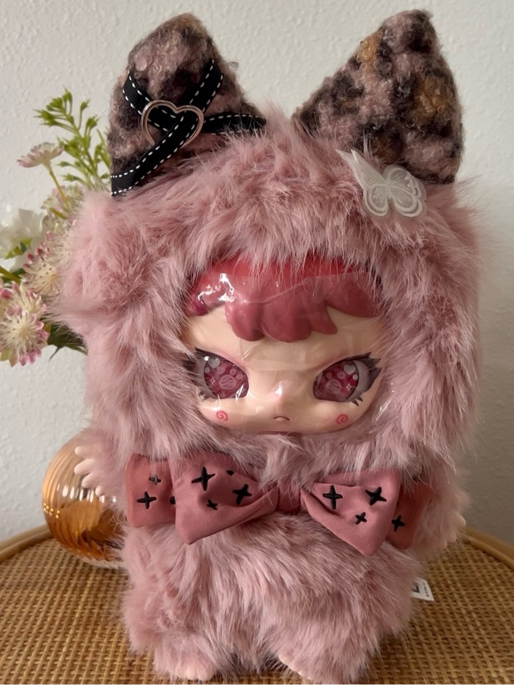 Rebaby 400% Teenage Era - Pink Leopard kitty